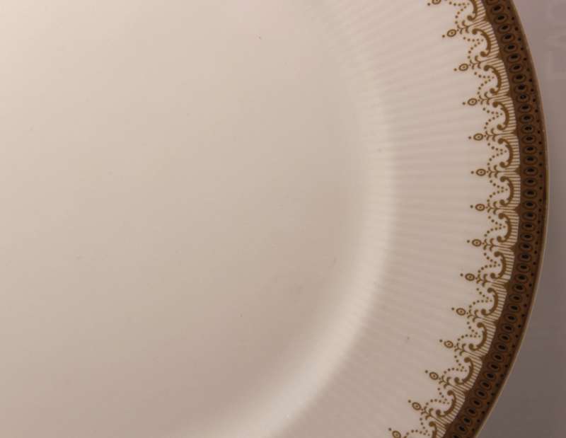 Pair of Paragon `Athena` Pattern Fine Bone China (Two) Dinner Plates