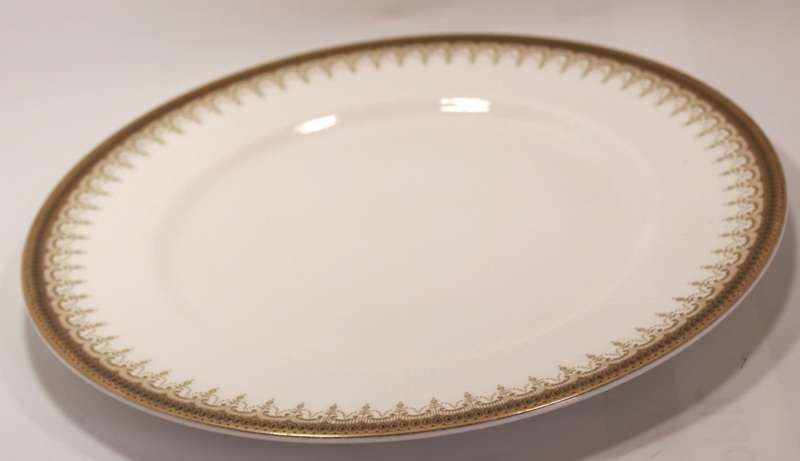 Pair of Paragon `Athena` Pattern Fine Bone China (Two) Dinner Plates