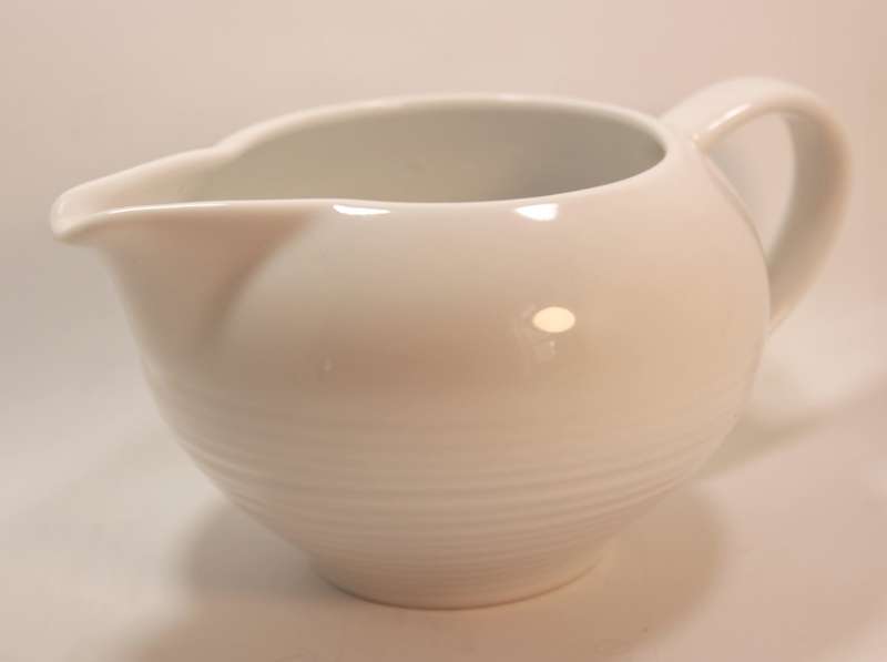 Gordon Ramsay Maze White Teapot, Milk Jug and Sugar Bowl, Stoneware Made in Indonesia