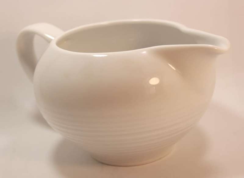 Gordon Ramsay Maze White Teapot, Milk Jug and Sugar Bowl, Stoneware Made in Indonesia