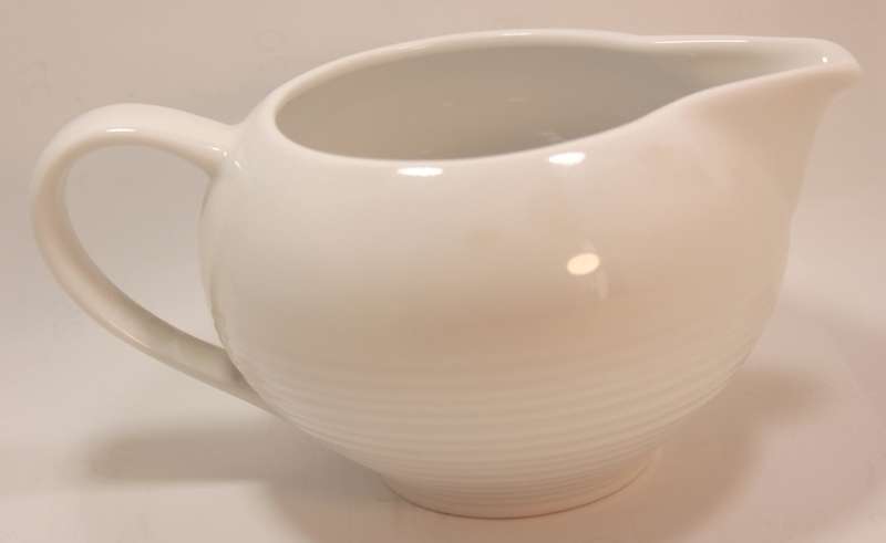 Gordon Ramsay Maze White Milk Jug, Stoneware Made in Indonesi