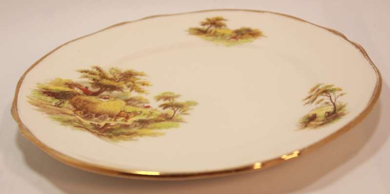 Vintage Alfred Meakin `The Hayride` Sideplate