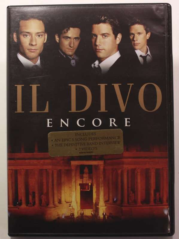 Il Divo Encore Live Performance DVD