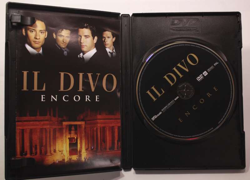 Il Divo Encore Live Performance DVD