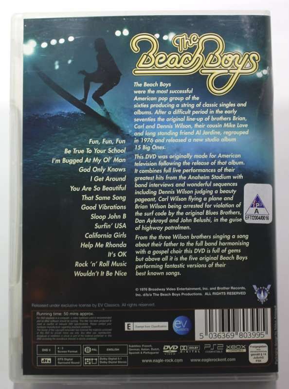 The Beach Boys Good Vibrations Tour DVD