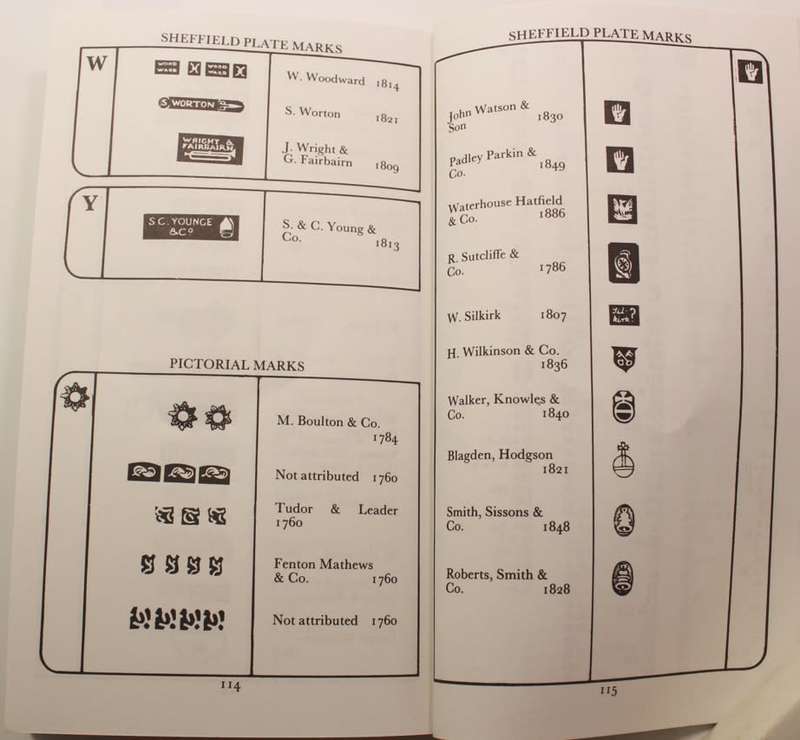 English Silver Hallmarks Edited By Judith Banister Softcover Book