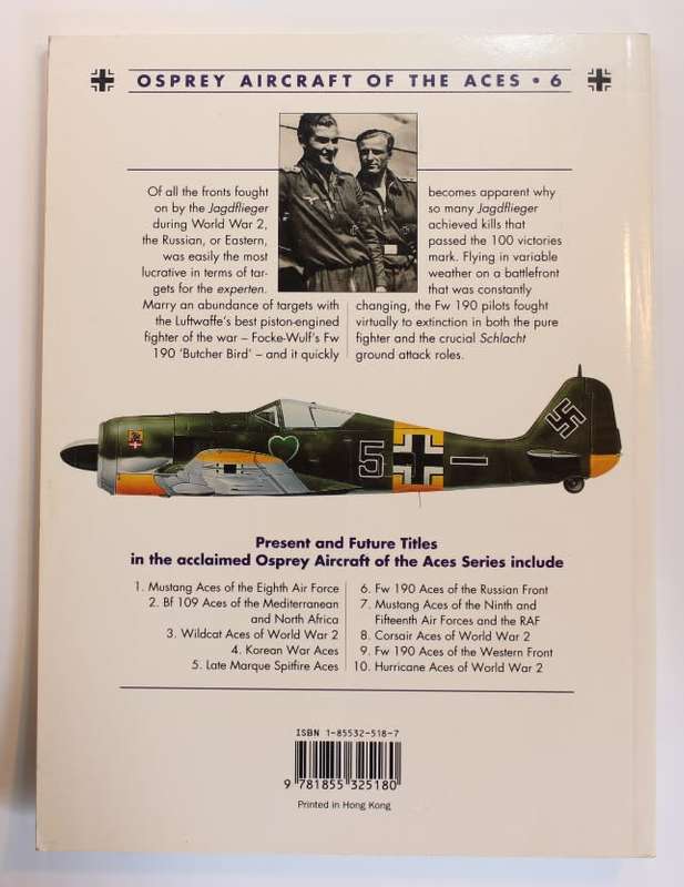 Focke-Wulf Fw190 Aces Of The Russian Front by John Weal Softcover Book
