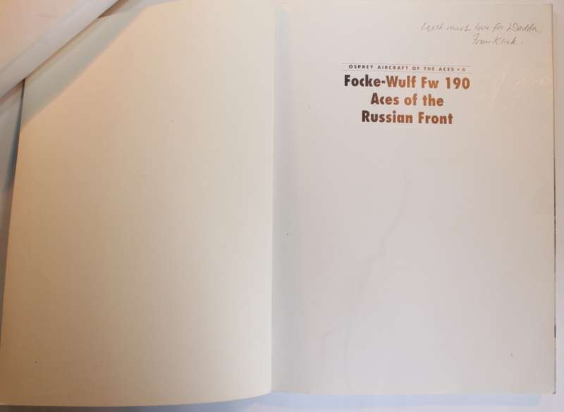 Focke-Wulf Fw190 Aces Of The Russian Front by John Weal Softcover Book