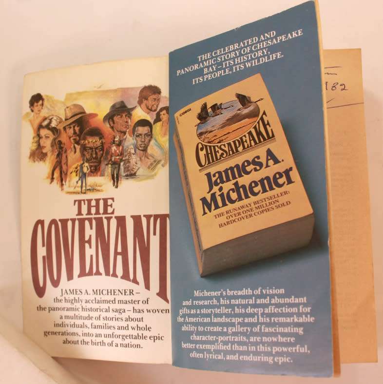 The Covenant by James A. Michener Softcover Book