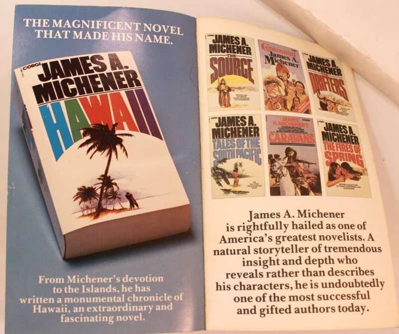 The Covenant by James A. Michener Softcover Book