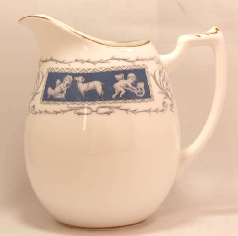 Coalport Revelry Blue Pattern Bone China Sauce Jug