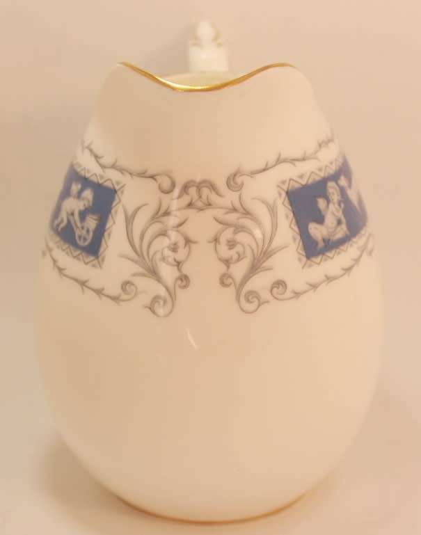 Coalport Revelry Blue Pattern Bone China Sauce Jug