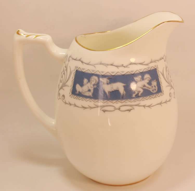 Coalport Revelry Blue Pattern Bone China Sauce Jug