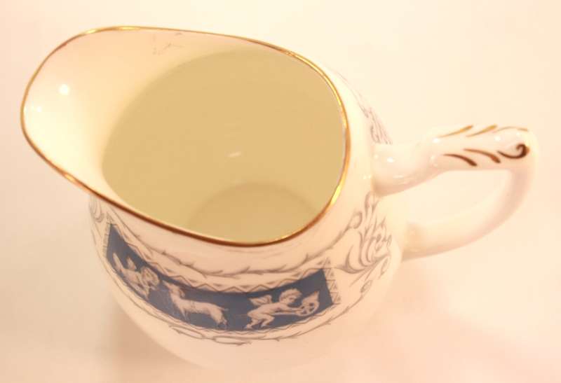 Coalport Revelry Blue Pattern Bone China Sauce Jug