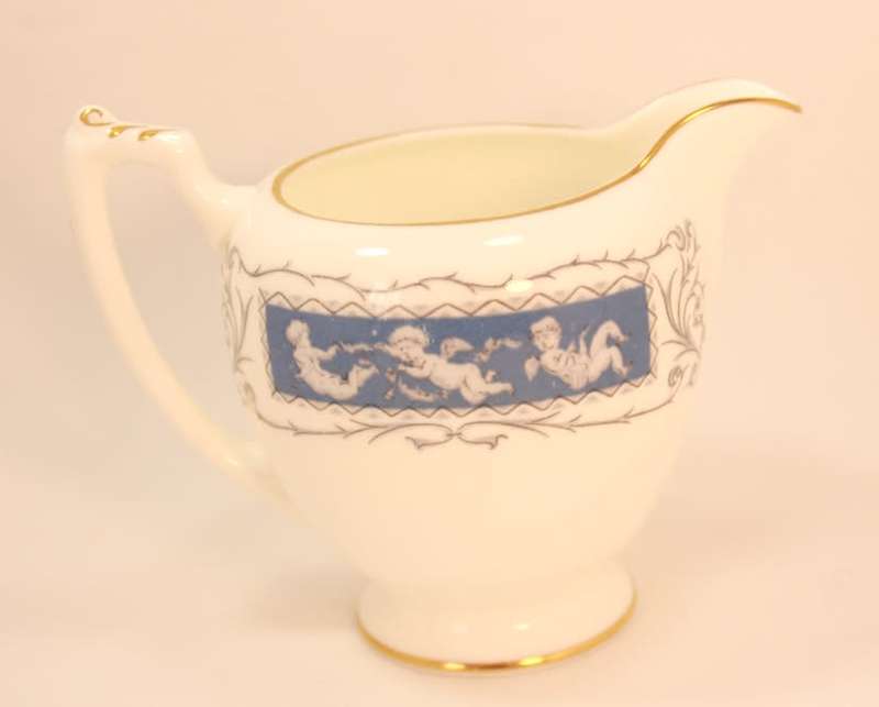 Coalport Revelry Blue Pattern Bone China Creamer