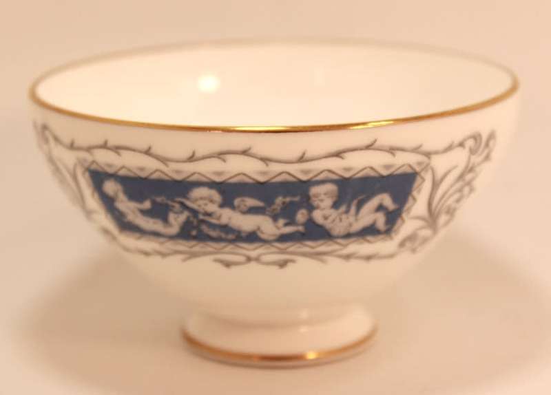 Coalport Revelry Blue Pattern Bone China Mini Sugar Bowl