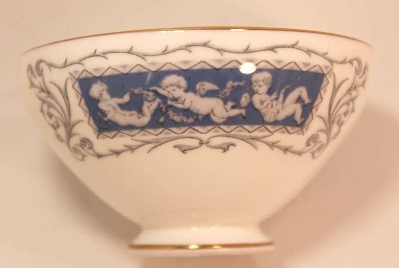 Coalport Revelry Blue Pattern Bone China Mini Sugar Bowl