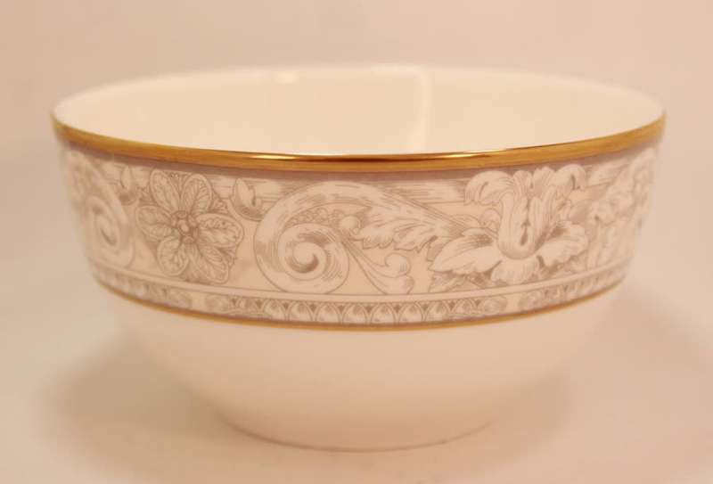 Royal Doulton Naples Gold Trim Pattern Bone China Open Sugar Bowl