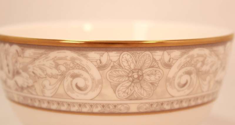 Royal Doulton Naples Gold Trim Pattern Bone China Open Sugar Bowl