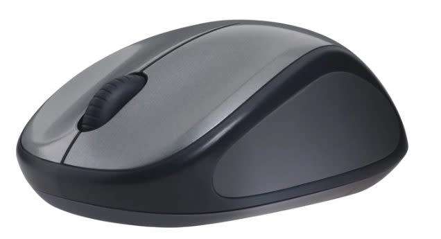 Logitech M235 Wireless Mouse Grey-Black
