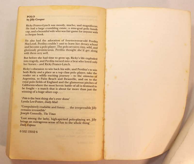 Appassionata by Jilly Cooper Softcover Book