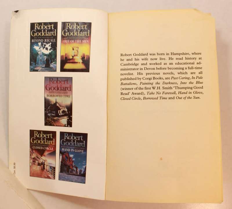 Beyond Recall by Robert Goddard Softcover Book