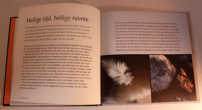 4 x Mind, Body and Spirit Books Dutch Language(Tarot, Druidisme,Paganisme, Adamhalingstechnieken)
