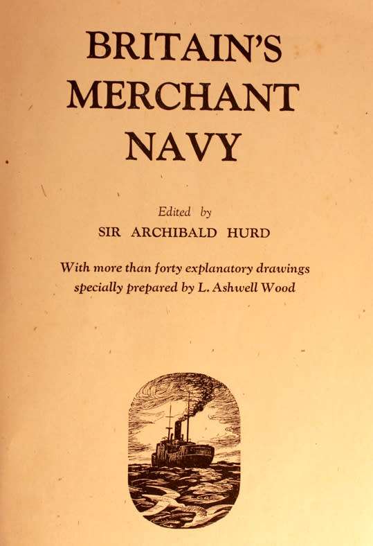 Britain's Merchant Navy Edited by Sir Archibald Hurd Hardcover Book