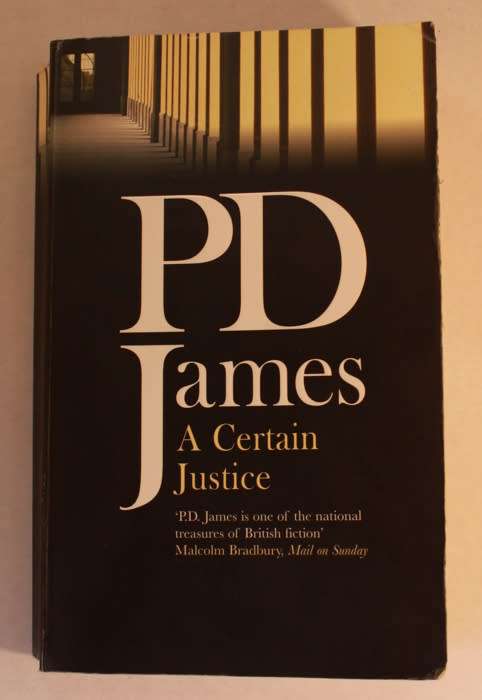 A Certain Justice by PD James Softcover Book