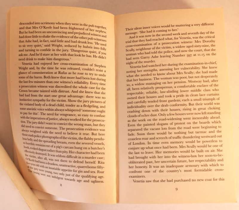 A Certain Justice by PD James Softcover Book