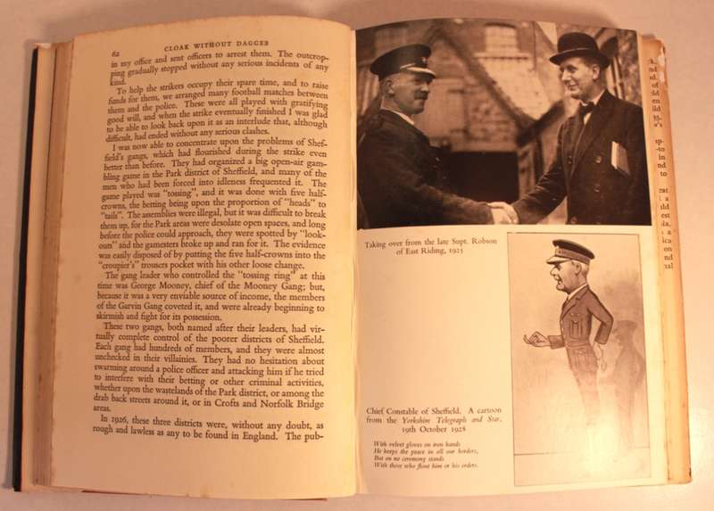 Cloak Without Dagger by Sir Percy Sillitoe KBE Dir Gen of MI5 Hardcover Book