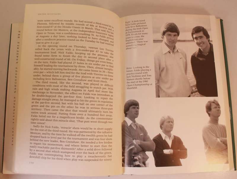 Driven The Definitive Biography Of Nick Faldo by Dale Concannon Hardcover Book