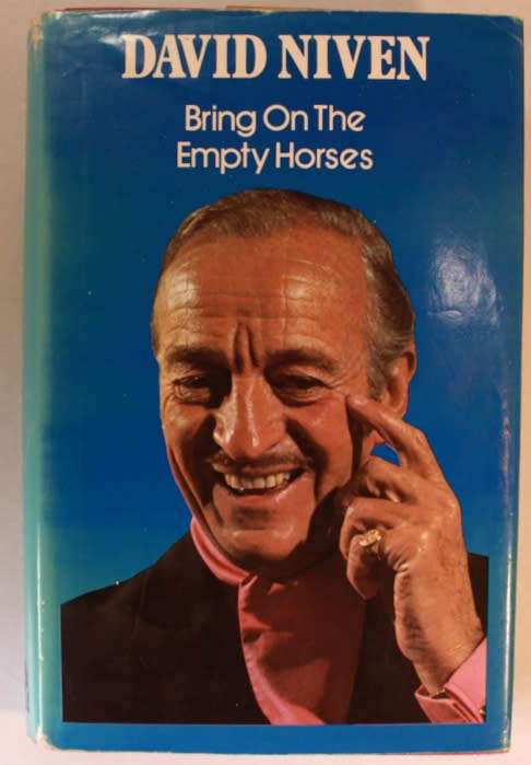 Bring On The Empty Horses by David Niven First Edition Hardcover Book