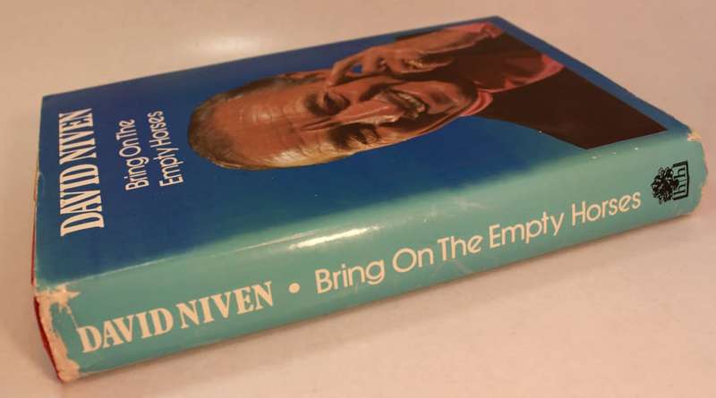 Bring On The Empty Horses by David Niven First Edition Hardcover Book