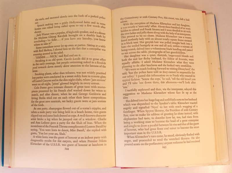 Bring On The Empty Horses by David Niven First Edition Hardcover Book