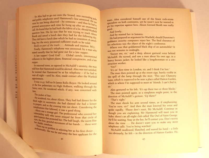 The Cry Of The Halidon by Robert Ludlum Hardcover Book