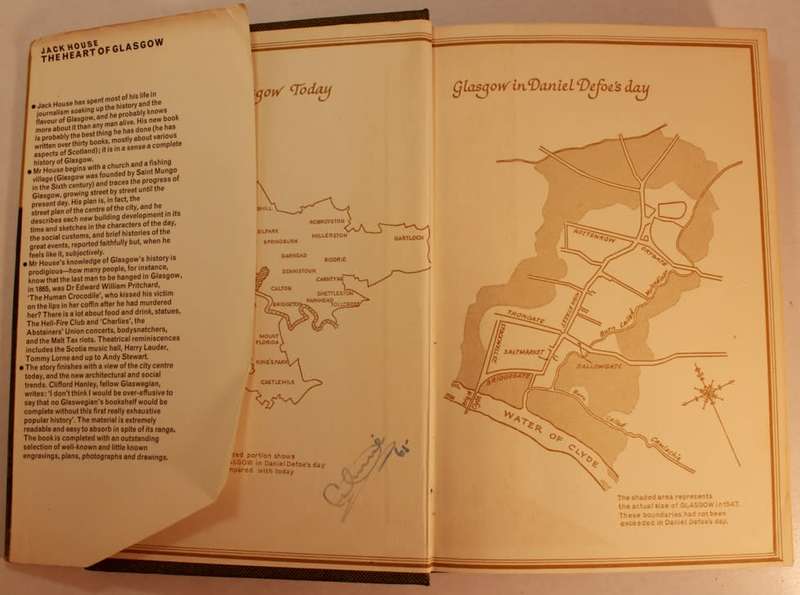 The Heart of Glasgow by Jack House Hardcover Book