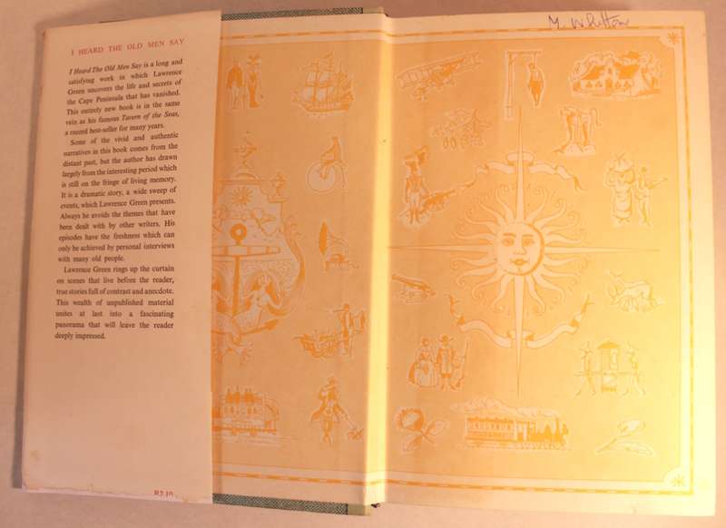 I Heard The Old Men Say by Lawrence G Green Hardcover Book