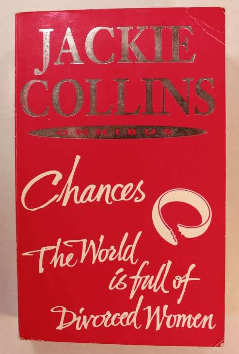 Chances & The World Is Full Of Divorced Women Omnibus by Jackie Collins Softcover Book