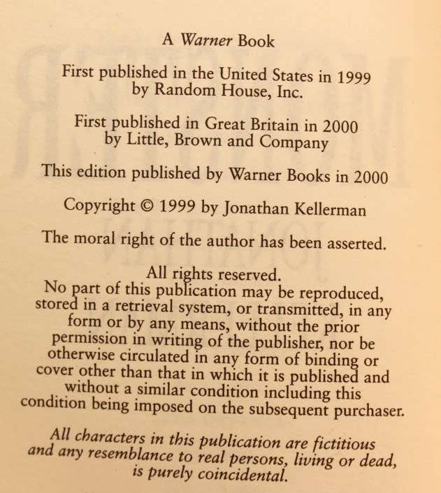 Monster by Jonathan Kellerman Softcover Book