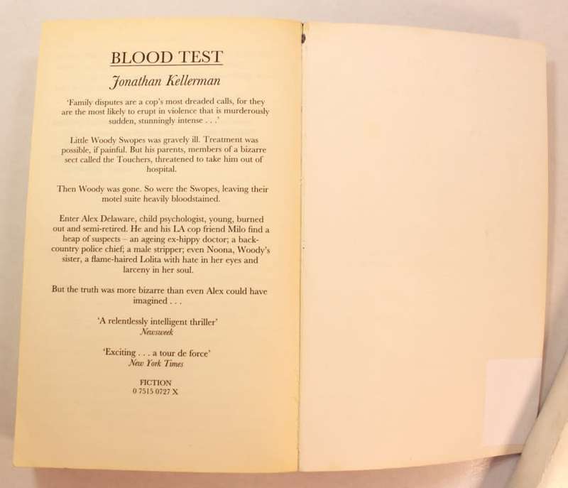 Monster by Jonathan Kellerman Softcover Book