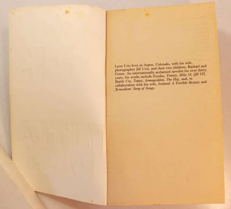 Mitla Pass by Leon Uris Softcover Book