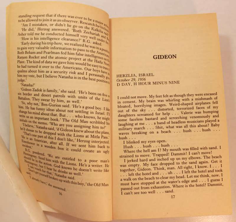 Mitla Pass by Leon Uris Softcover Book