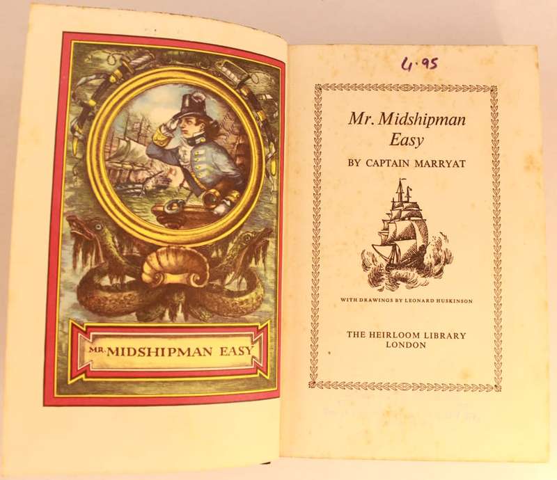 Mr Midshipman Easy by Captain Marryat Hardcover Book