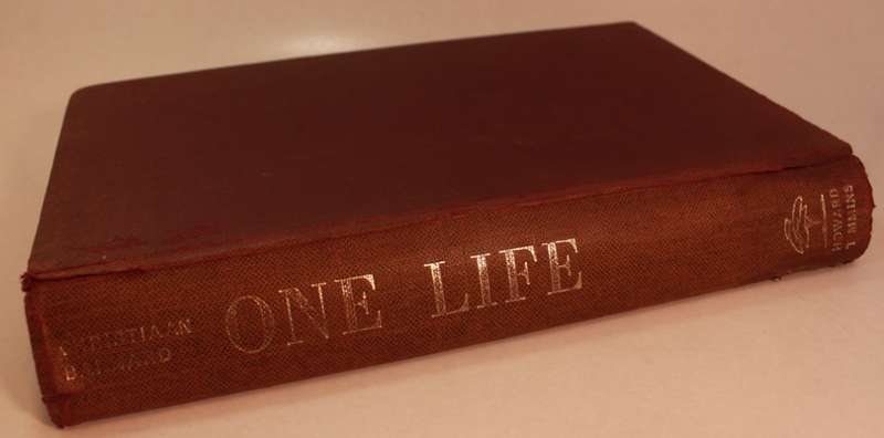 One Life by Christiaan Barnard Hardcover Book - Binding Error Copy
