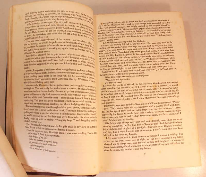 One Life by Christiaan Barnard Hardcover Book - Binding Error Copy