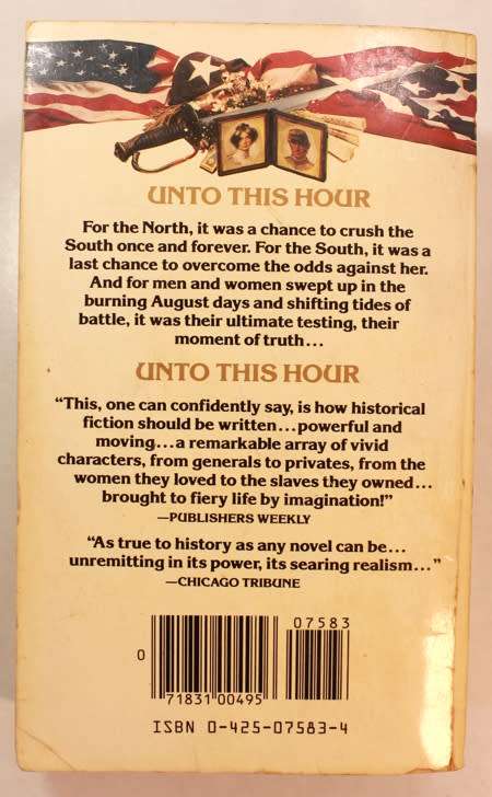 Unto This Hour by Tom Wicker Softcover Book