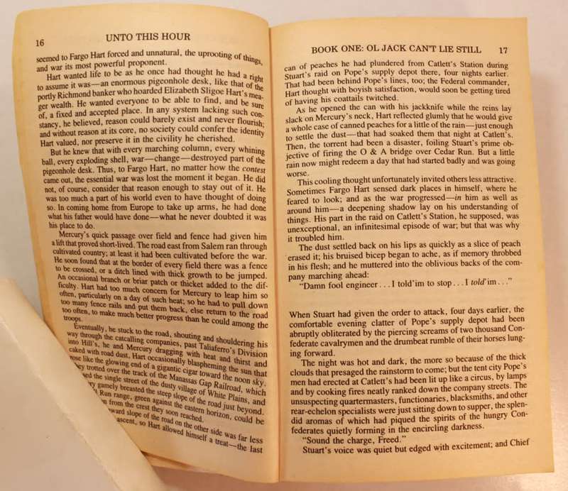 Unto This Hour by Tom Wicker Softcover Book