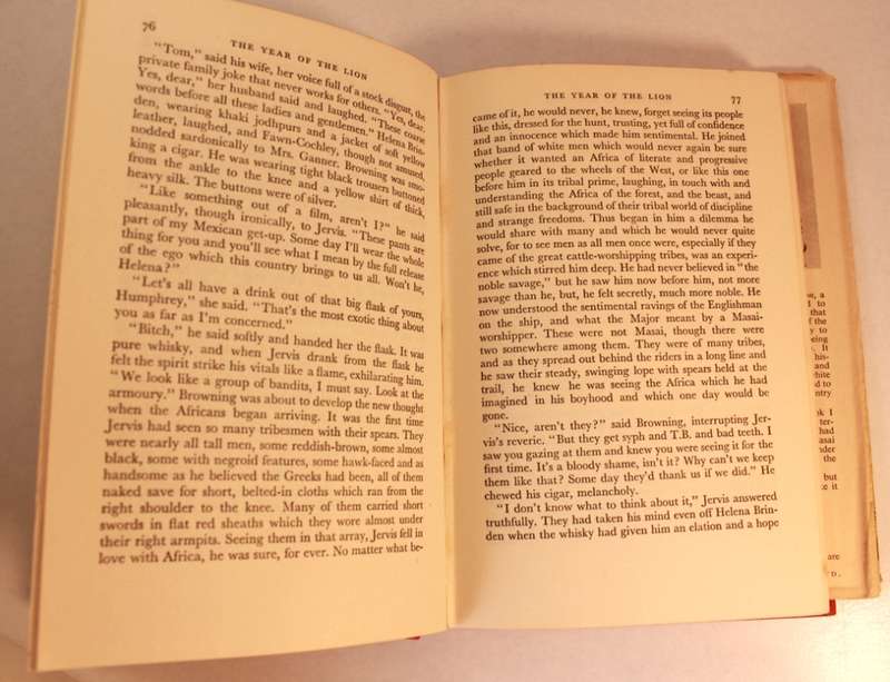 The Year Of The Lion by Gerald Hanley Hardcover Book
