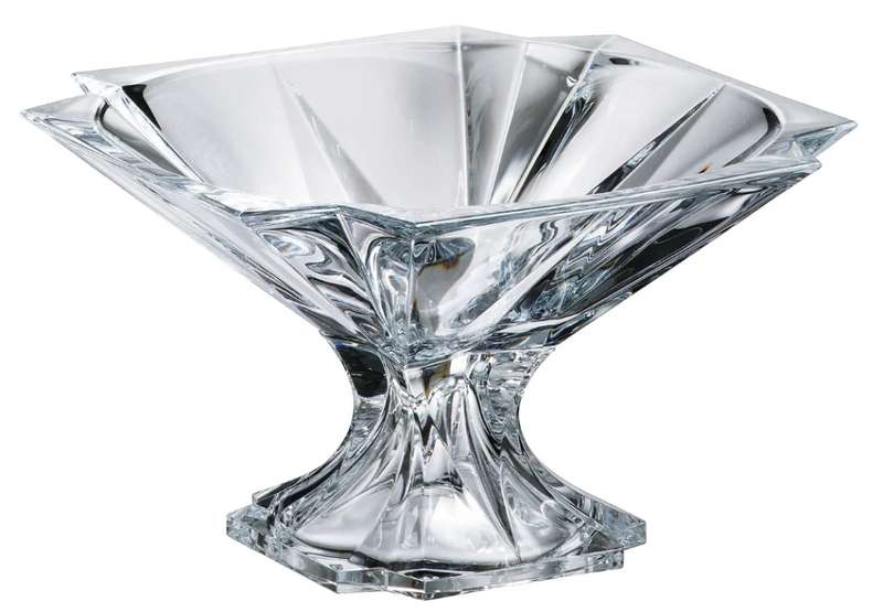 Bohemia Crystalite Metropolitan 33cm Footed Bowl Large